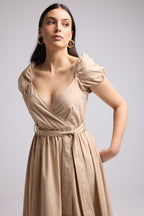 Robe Longue - Gena - Beige