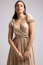 Robe Longue - Gena - Beige