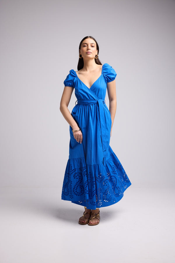 Long Dress - Gena - Blue