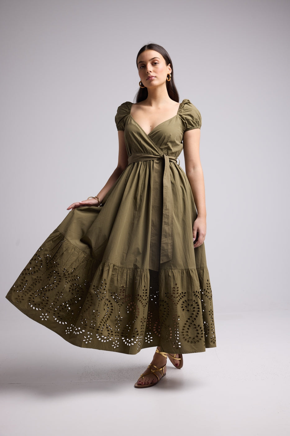 Long Dress - Gena - Khaki