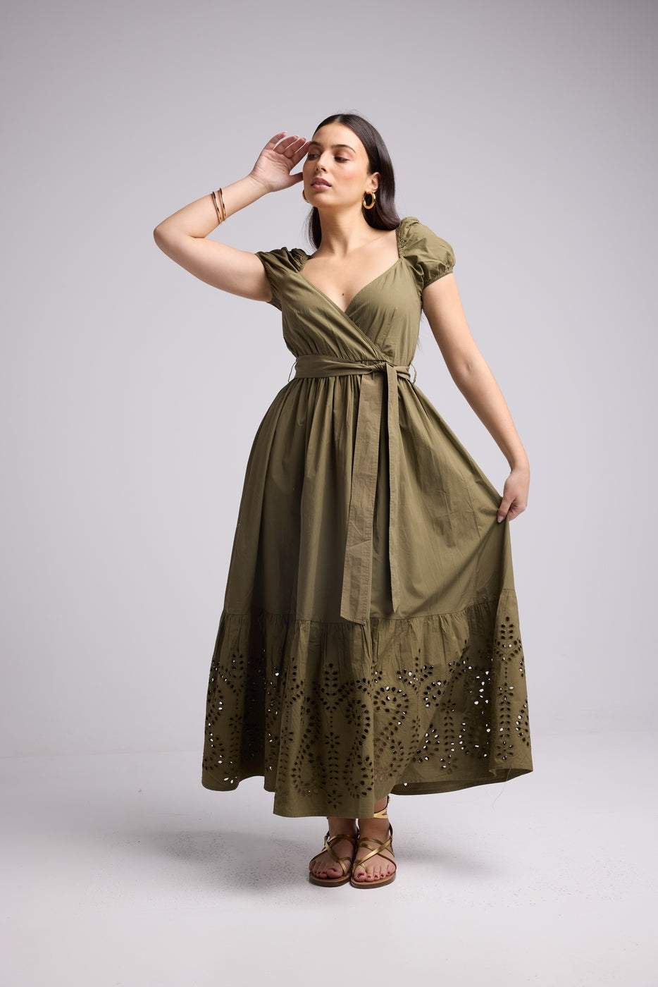 Long Dress - Gena - Khaki