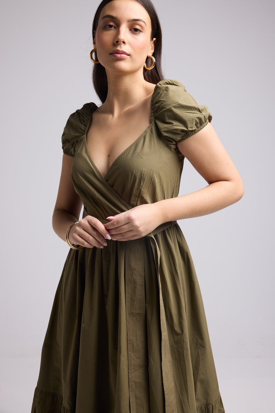 Long Dress - Gena - Khaki