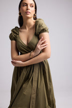 Long Dress - Gena - Khaki