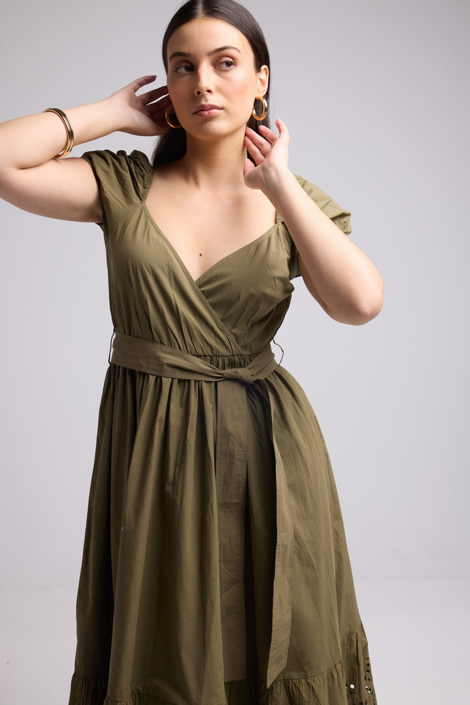 Long Dress - Gena - Khaki