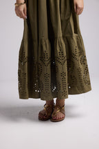 Long Dress - Gena - Khaki