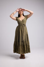 Long Dress - Gena - Khaki
