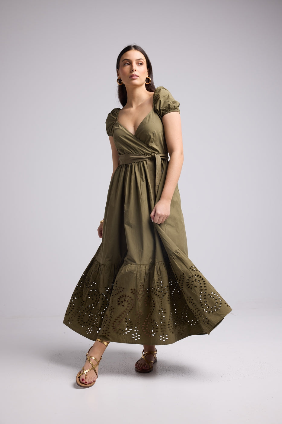 Long Dress - Gena - Khaki