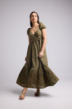 Long Dress - Gena - Khaki