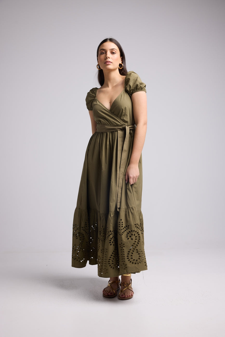 Long Dress - Gena - Khaki