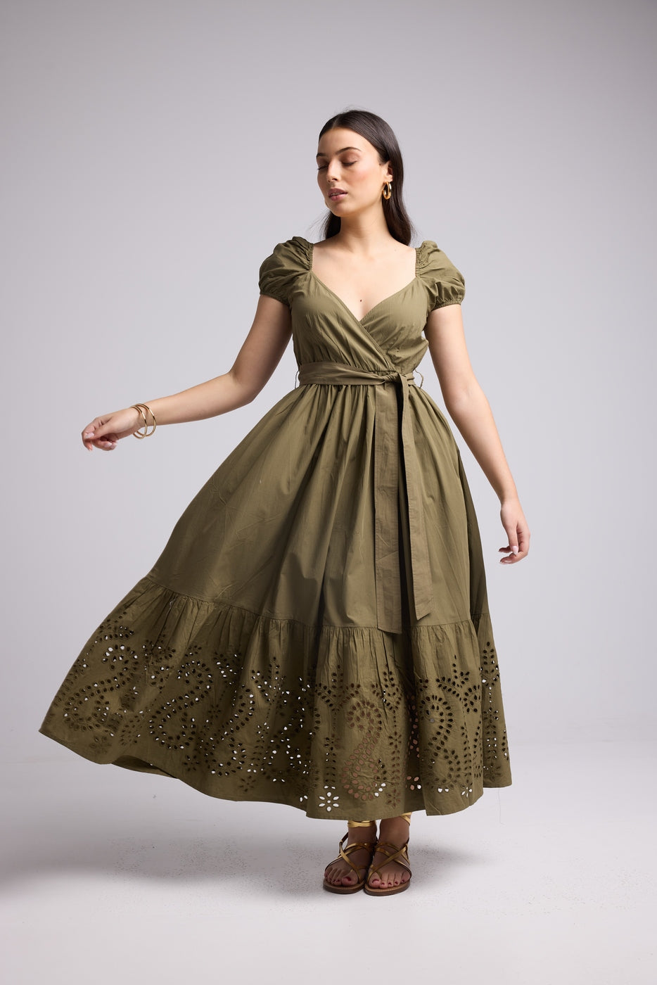 Long Dress - Gena - Khaki