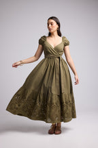 Long Dress - Gena - Khaki