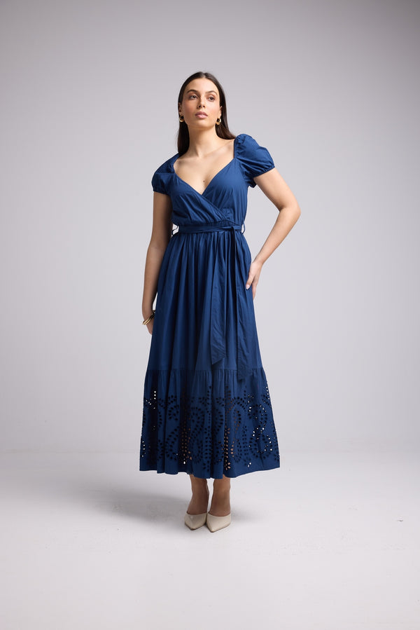 Robe Longue - Gena - Navy