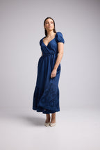 Robe Longue - Gena - Navy