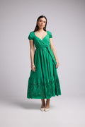 Robe Longue - Gena - Vert