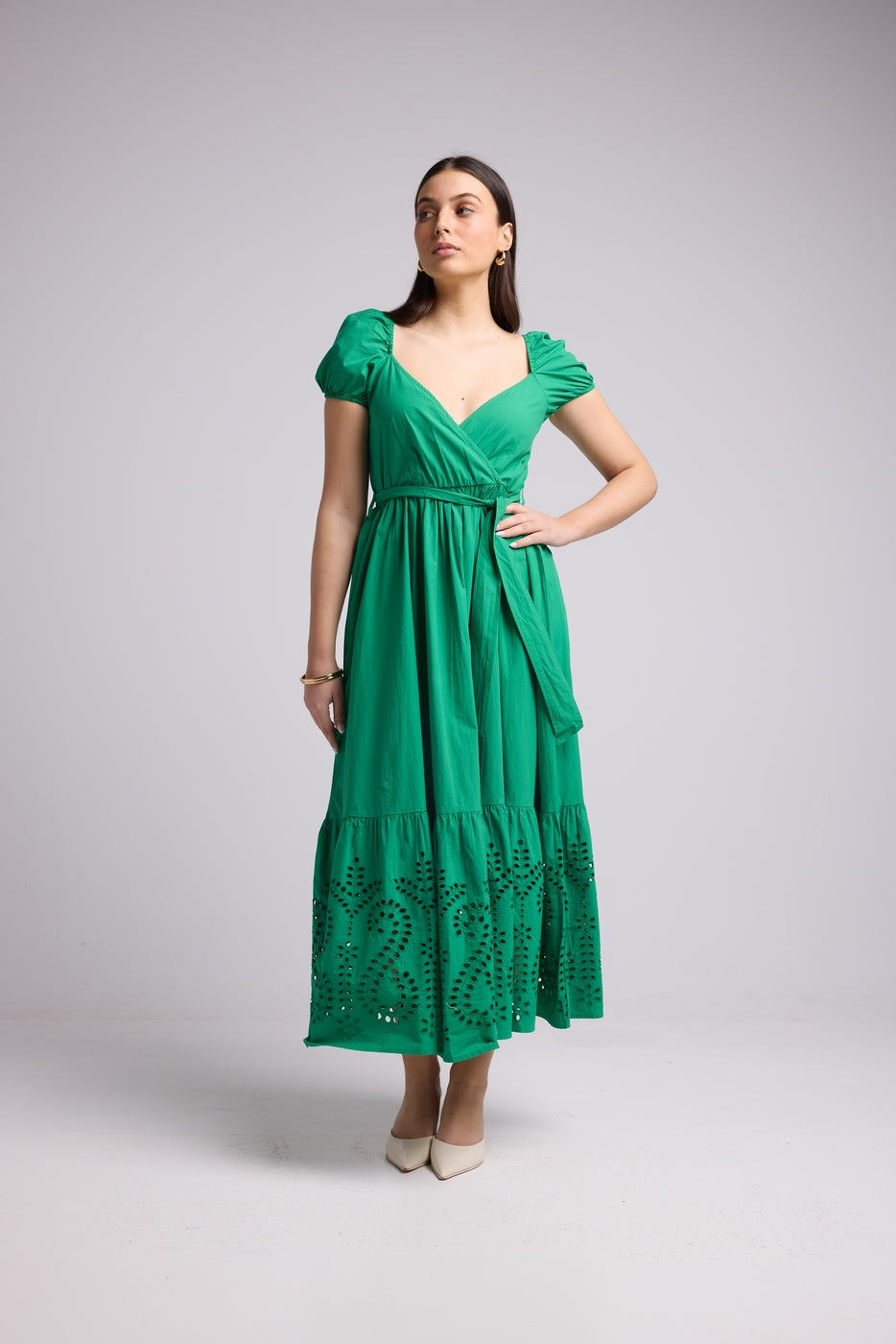 Robe Longue - Gena - Vert