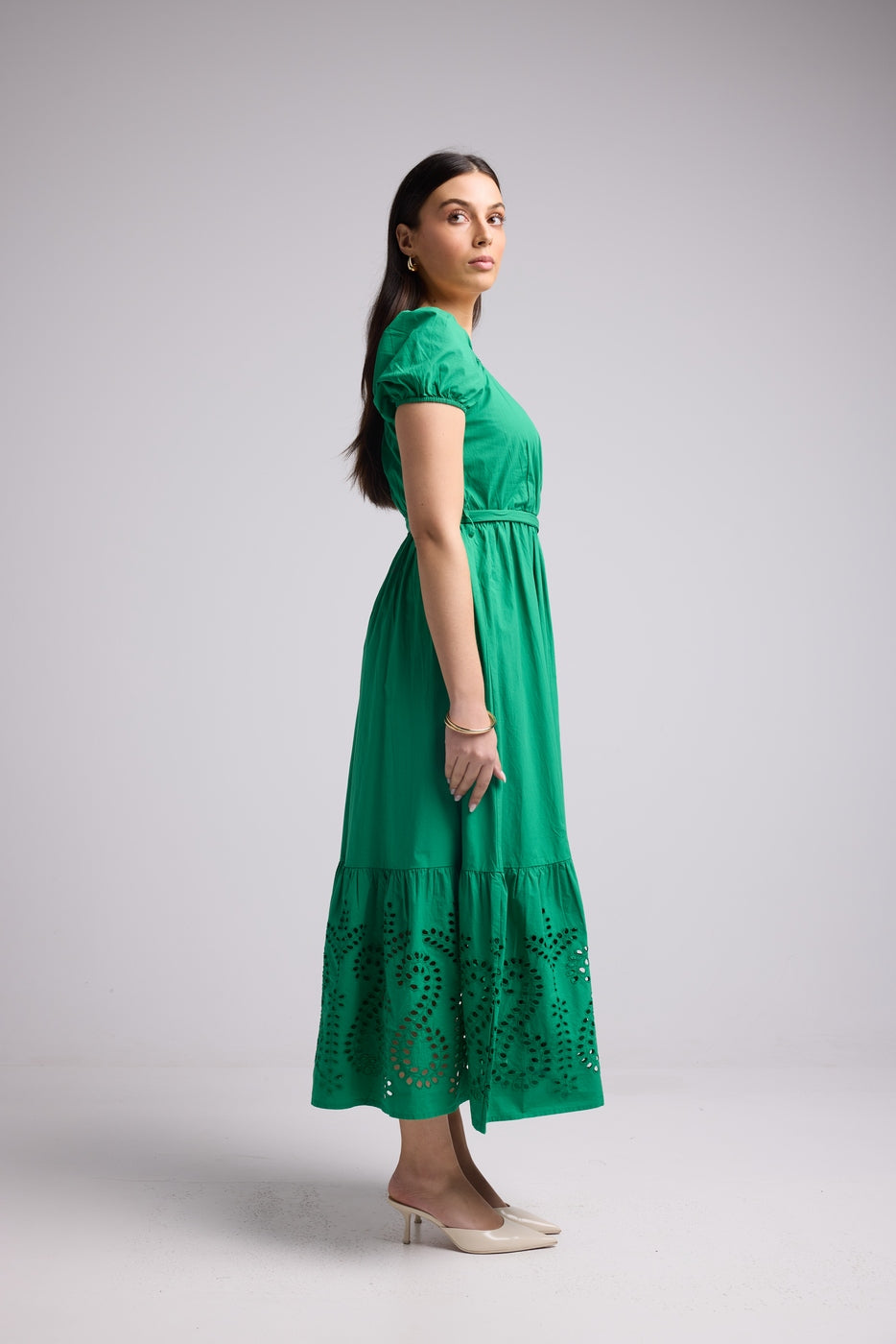 Robe Longue - Gena - Vert