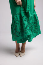 Robe Longue - Gena - Vert
