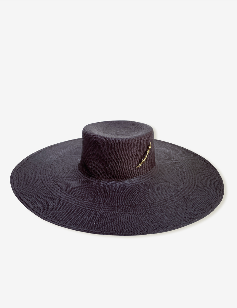 Chapeau Paille Gena Xl - Black
