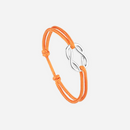 Bracelet Génois - Orange Fluo