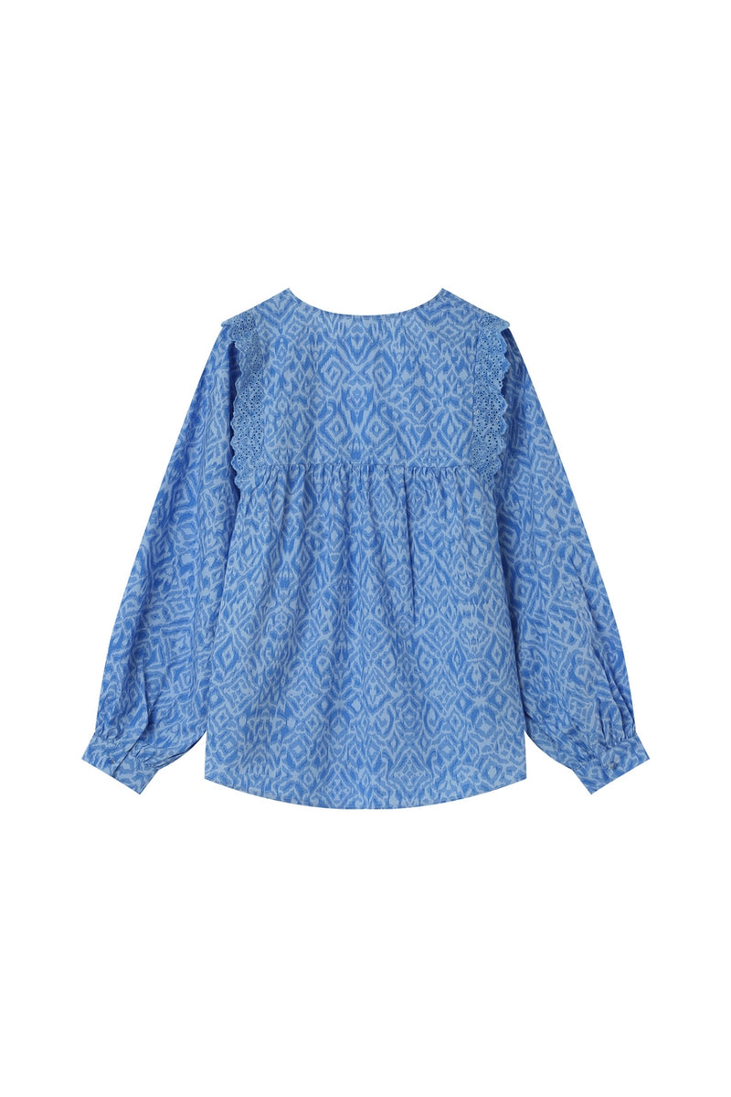 Blouse Geza Bleu