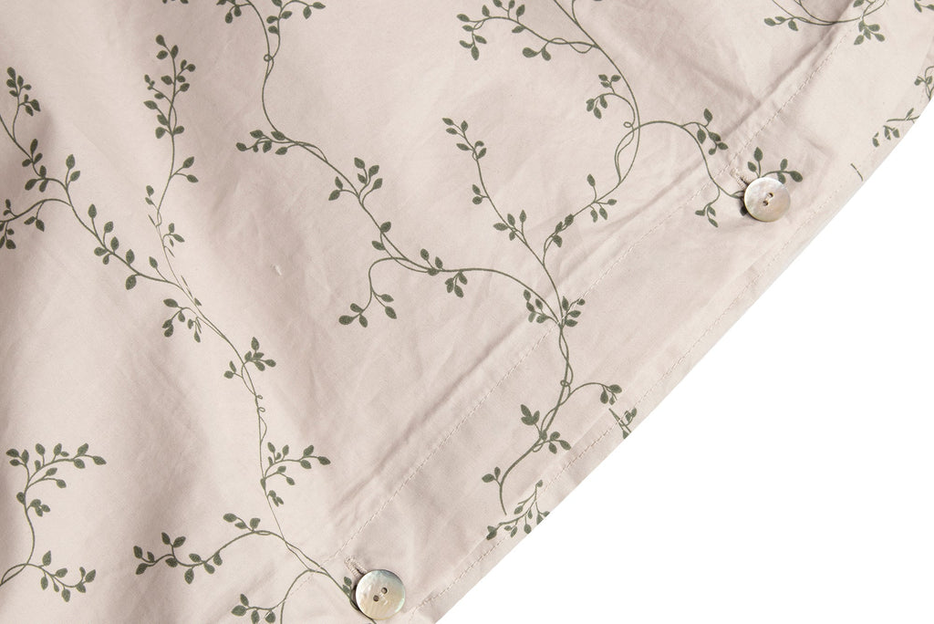 Ropa de Cama Bebé en Percal - Botánico