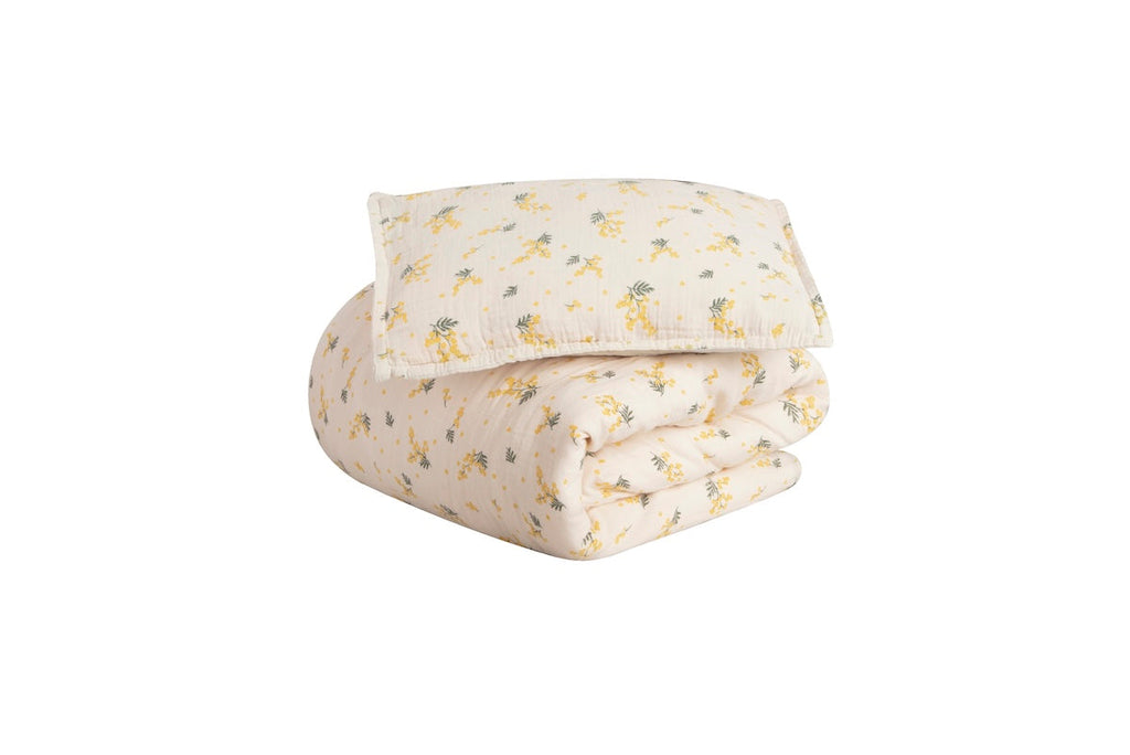 Parure De Lit En Mousseline Junior - Mimosa