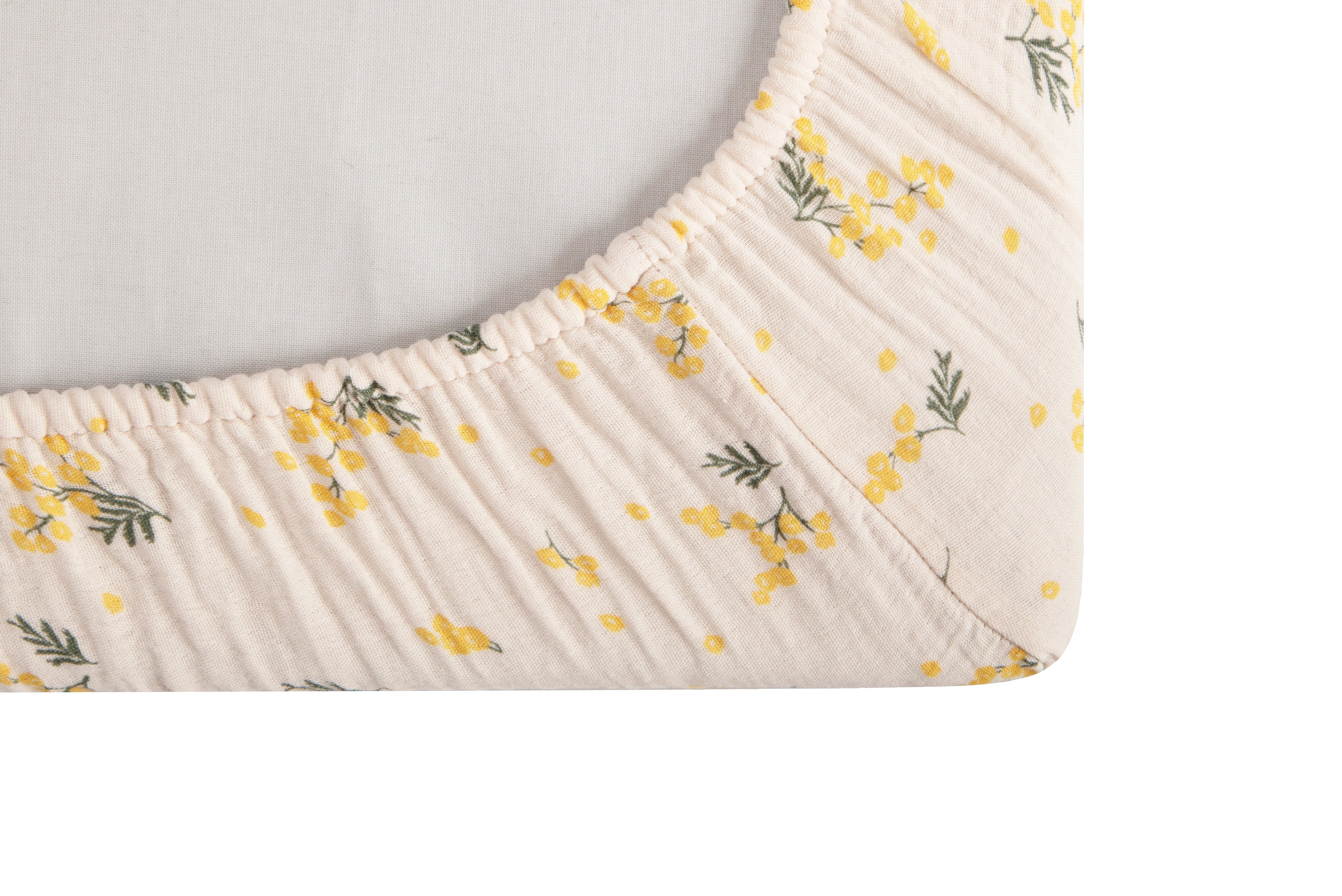 Drap-Housse En Mousseline Junior - Mimosa