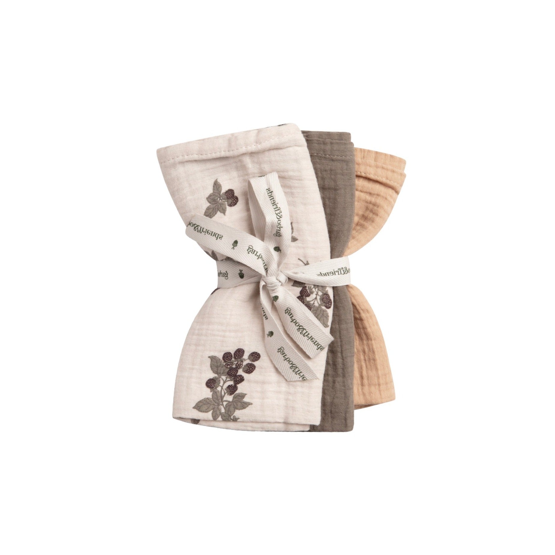 Drap En Mousseline 3 Pièces - Mûre