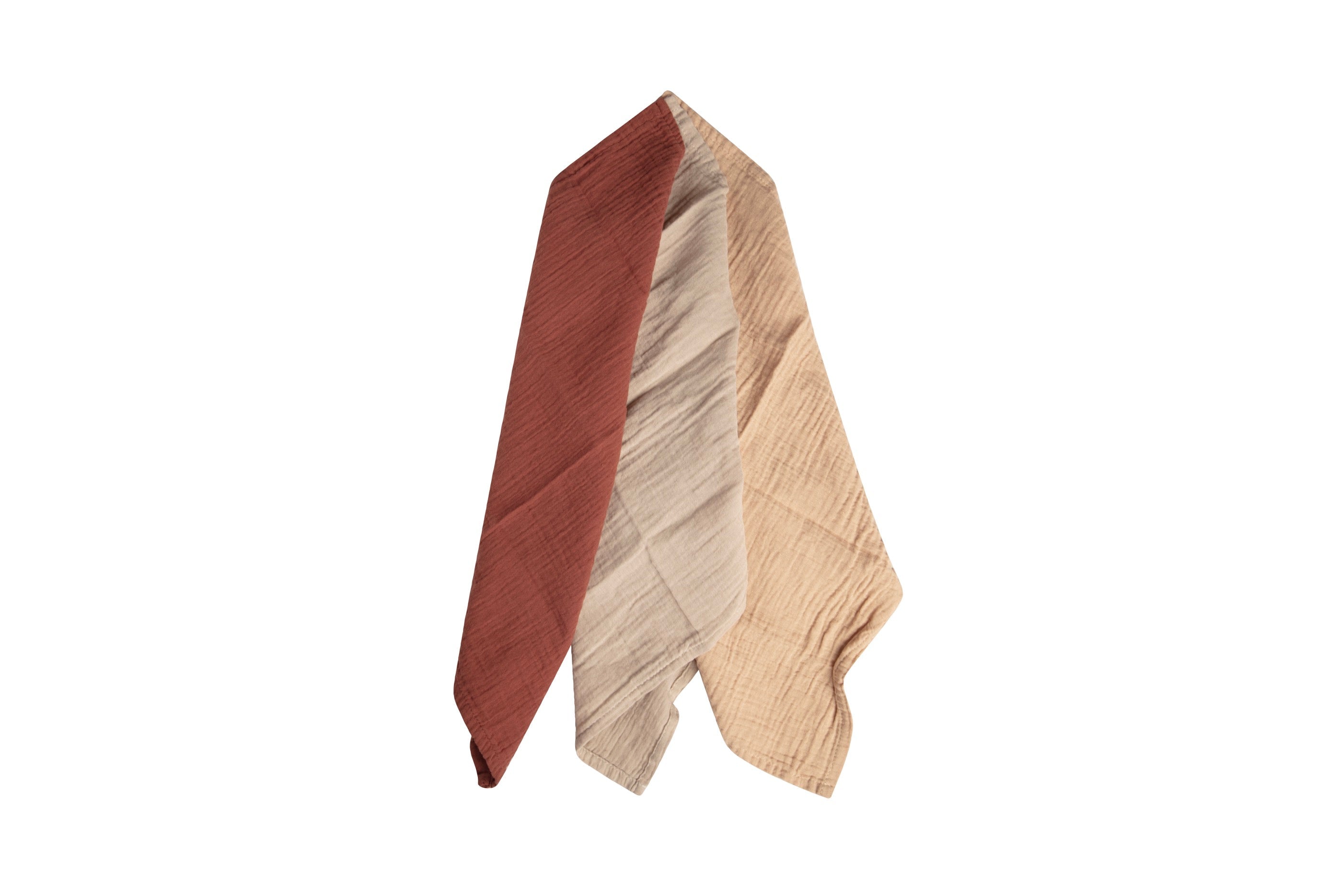 Muslin Cloths - 3 Pieces - Hay