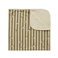 Manta de Punto - Stripe Prune