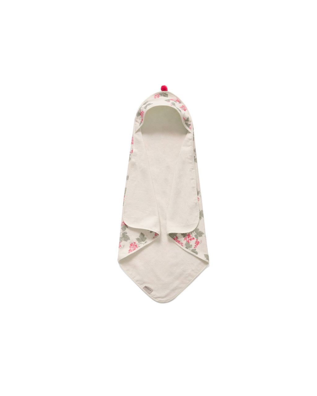 Toalla con Capucha de Rizo - Rosa Uva