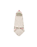 Terry Hooded Towel - Grape Pink
