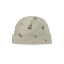 Bonnet En Jersey Côtelé - Prune Green