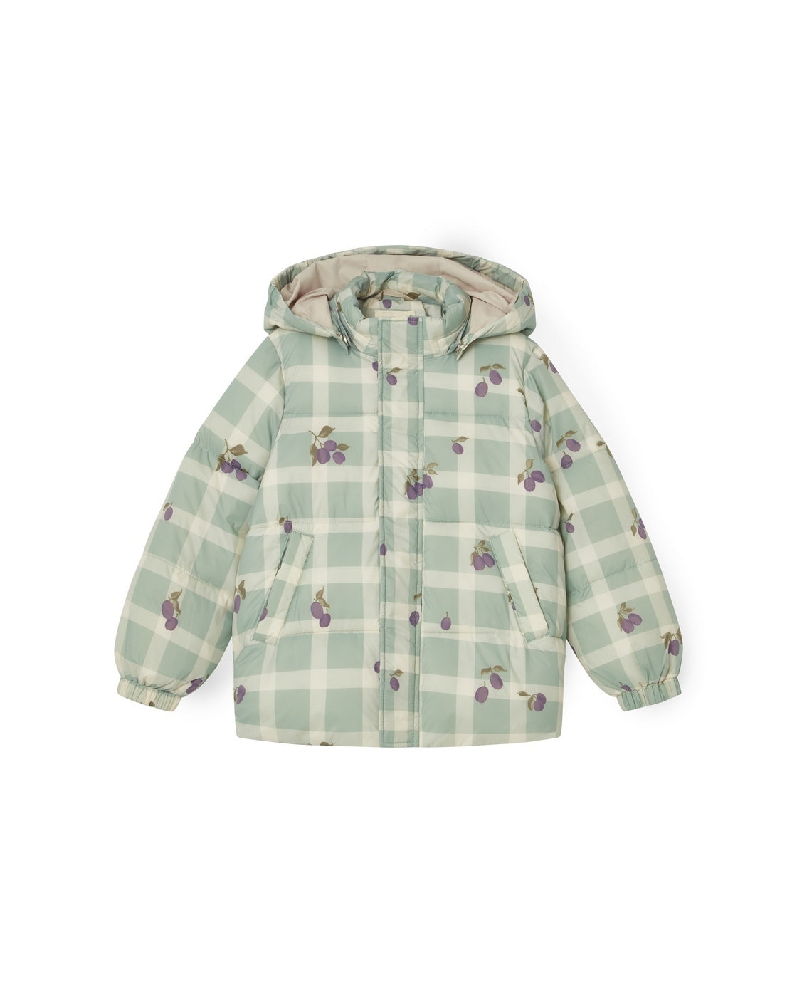 Puffer Jacket - Prune Check