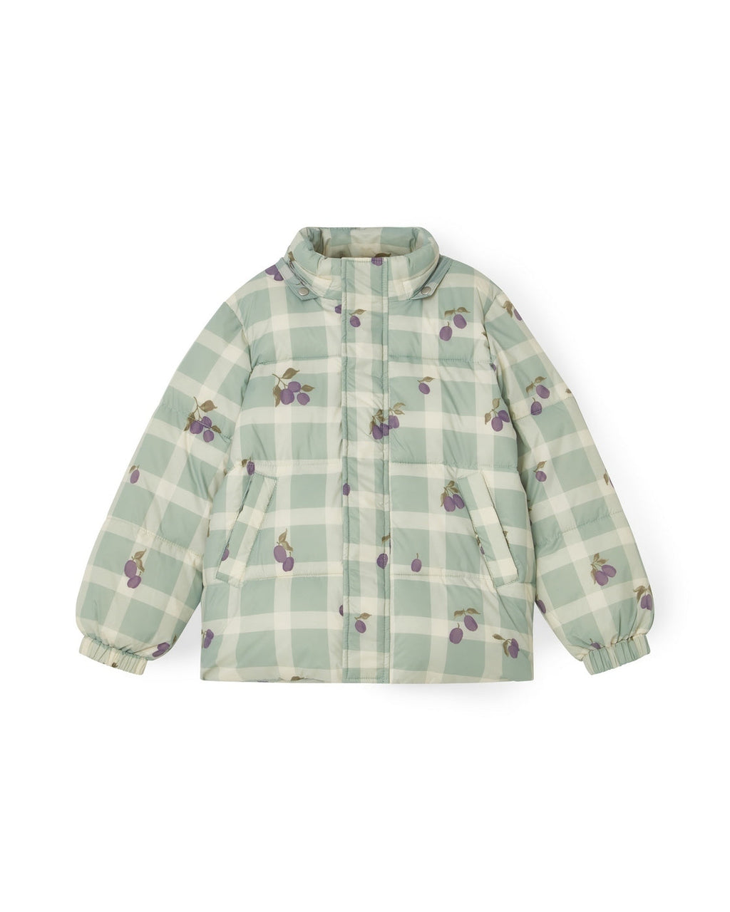 Puffer Jacket - Prune Check