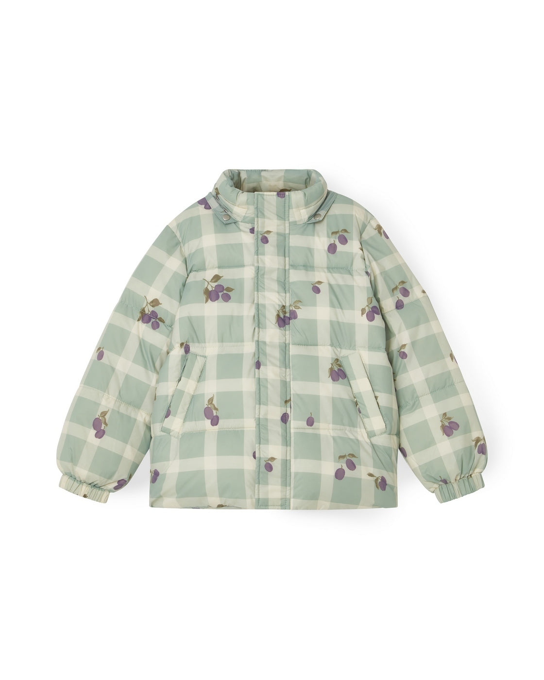 Puffer Jacket - Prune Check