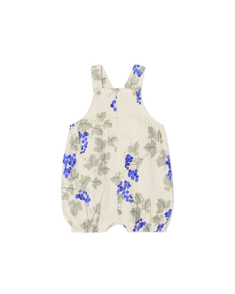Chiffon Overalls - Grape Blue