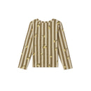Garbo&Friends - Ls Jersey T-Shirt - Plum Stripe