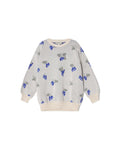 Sweat-Shirt Tricoté - Raisin Écru