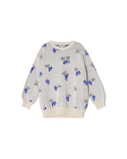 Sweat-Shirt Tricoté - Raisin Écru