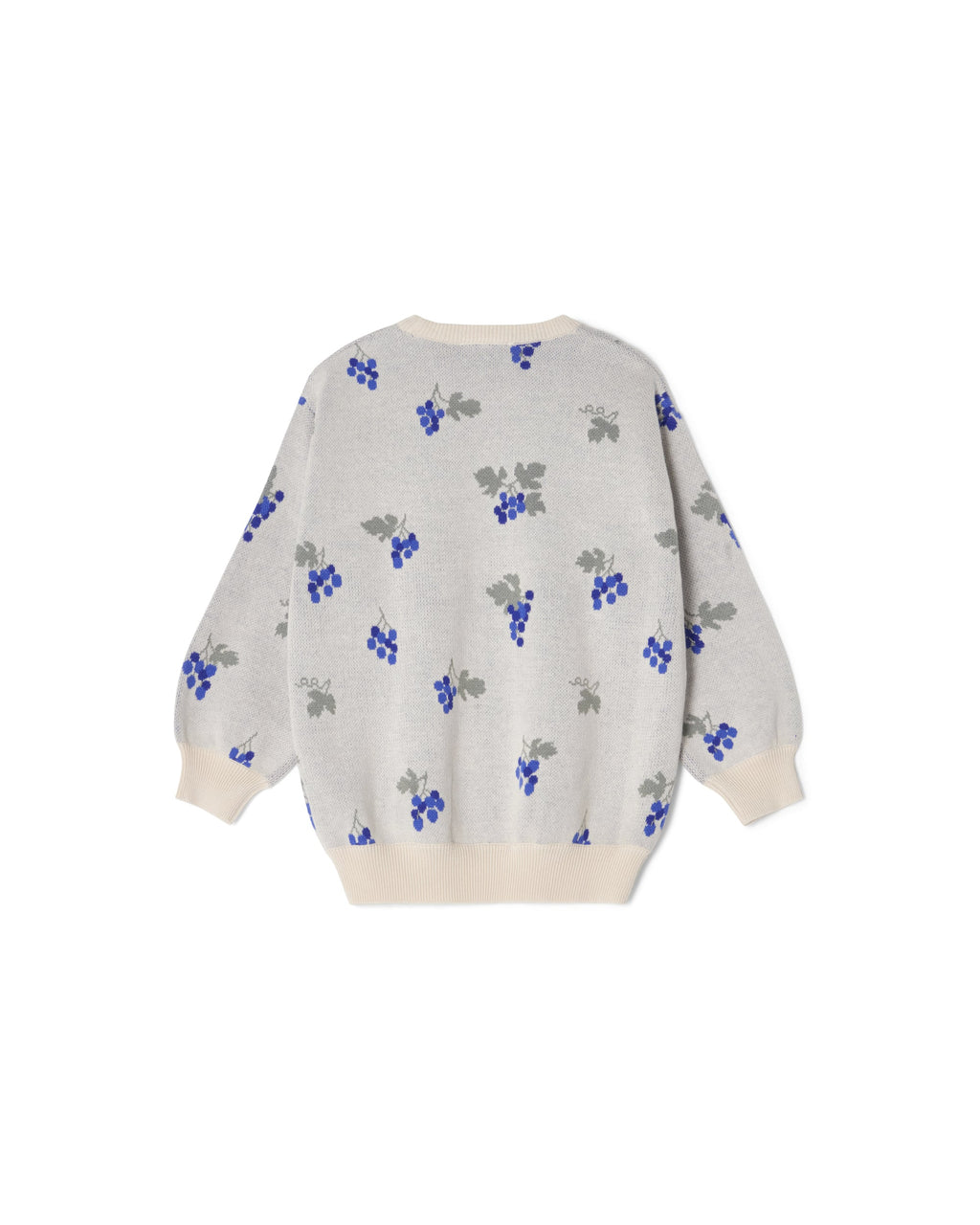 Sweat-Shirt Tricoté - Raisin Écru