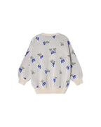 Sweat-Shirt Tricoté - Raisin Écru
