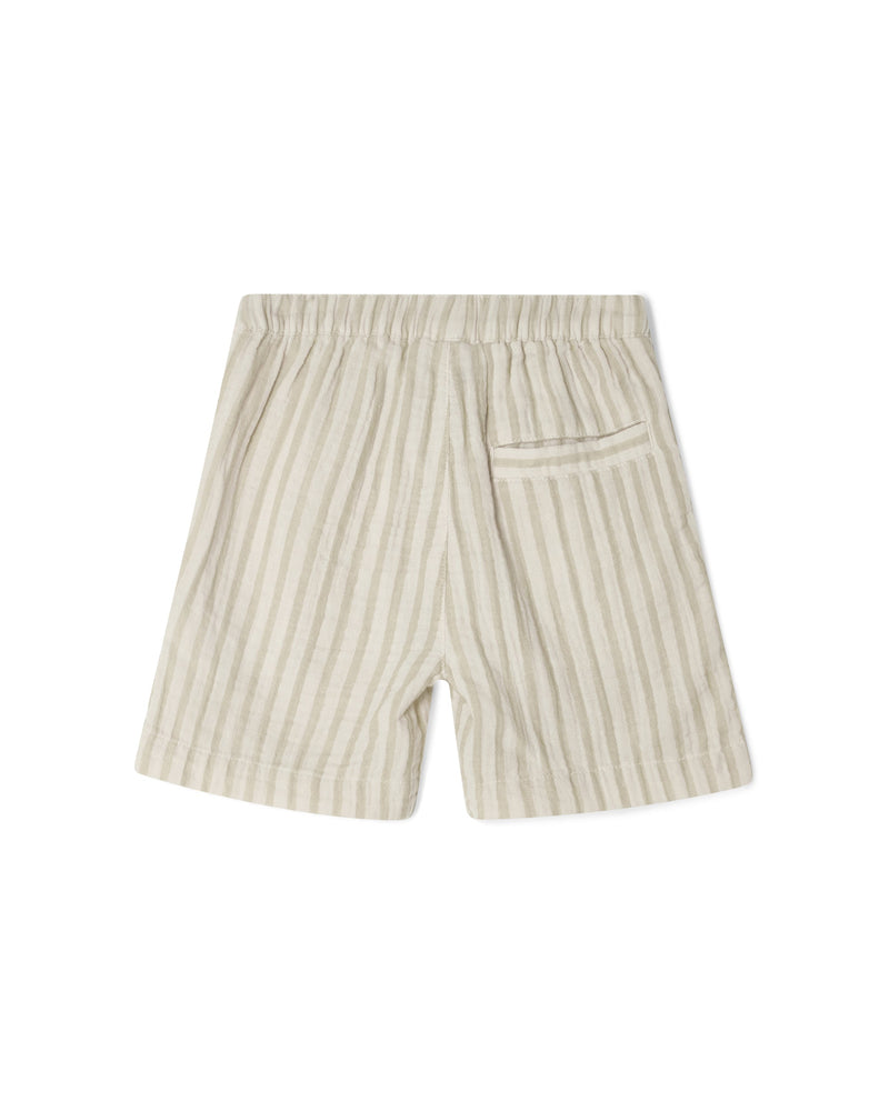 Chiffon Shorts - Pebble Stripe