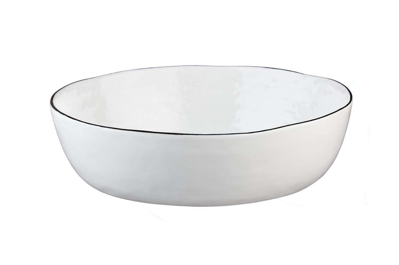 Corbeille À Fruit Pure - 2 Pièces - Blanc Neige