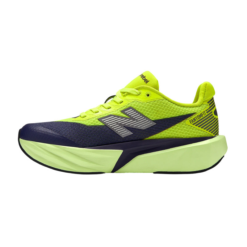 Baskets Femme New Balance Fuelcell Rebel V5 - Jaune, Marine
