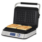 Waffle Maker - Stainless Steel/Black