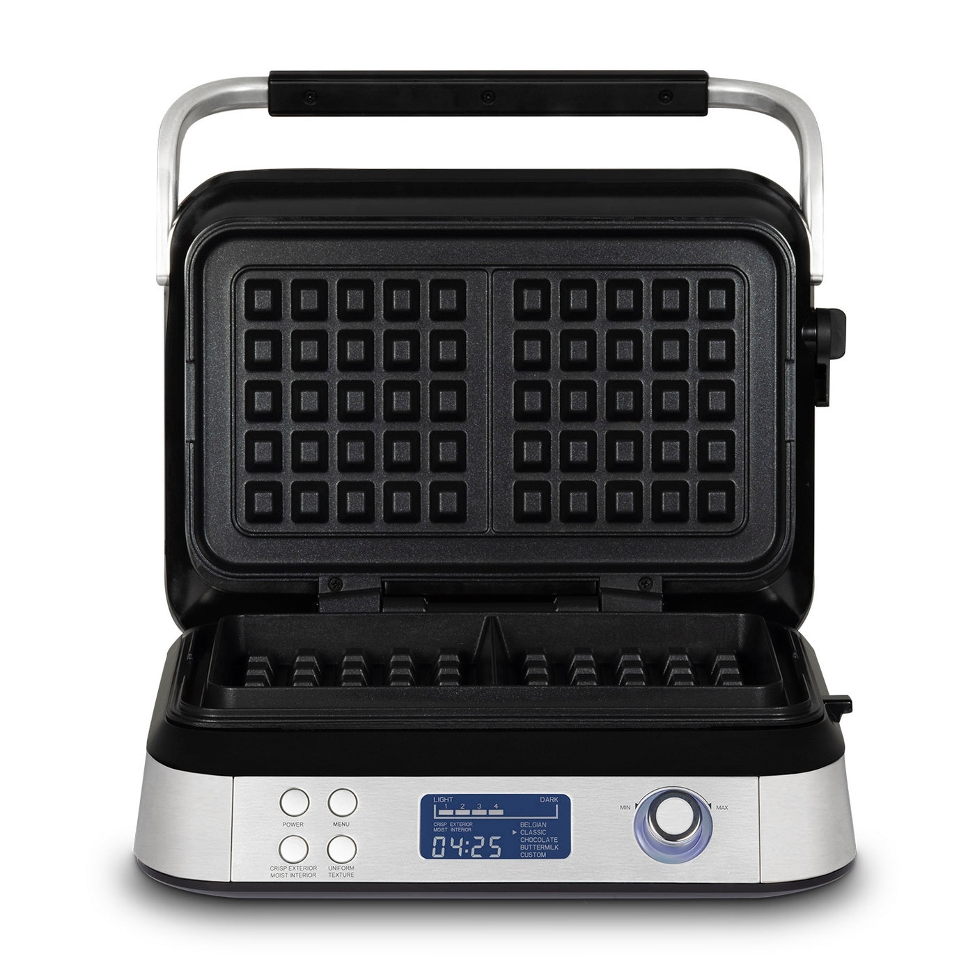 Waffle Maker - Stainless Steel/Black