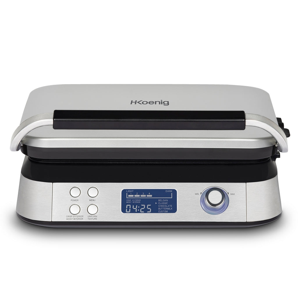 Waffle Maker - Stainless Steel/Black