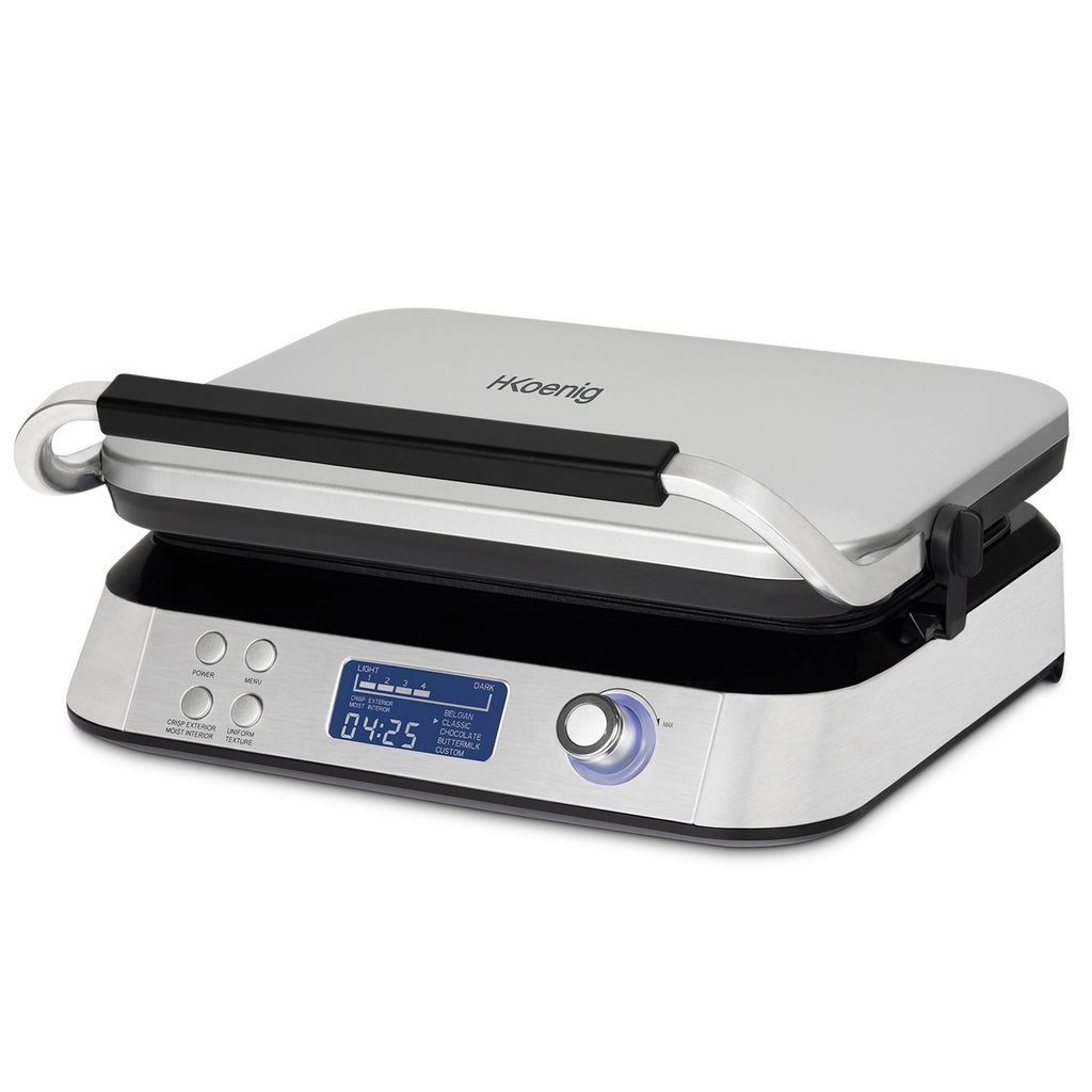 Waffle Maker - Stainless Steel/Black