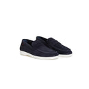Newport Suede Penny Loafer - Navy